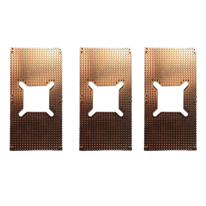 Stylish-3X For RTX 3060 3080 3090 Backplane Pure Copper Heat Sink Graphics Card Memory Auxiliary Radiator 90X180MM(5Mm)