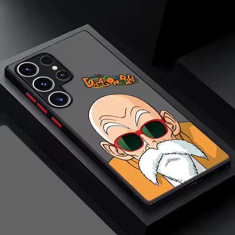 DragonS BallS Master Roshi Case for Samsung Galaxy S22 Plus S25 Ultra S24 Ultra S10+ S21 S21 5G S20 FE S23 S9 Plus TPU Cover
