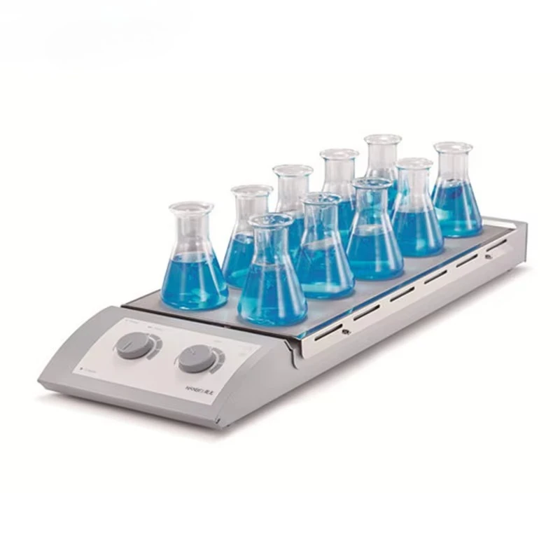 4-Channel Digital Magnetic Stirrer Hotplate with Ceramic Heating for Lab Use