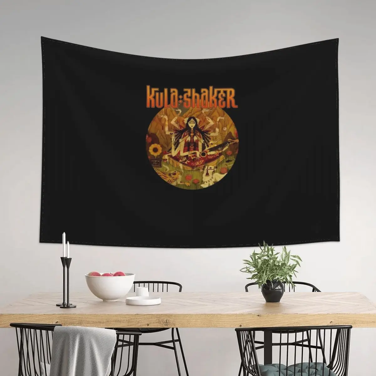 

KULA SHAKER BAND Tapestry Wall Carpet Decoration Bedroom Decorative Wall Mural Tapestry