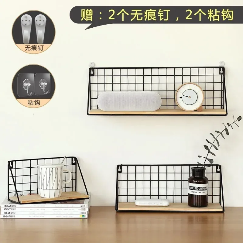 Student Dormitory Artifact Good Thing Bedside Rack Bedroom Room Hanging Wall Wall Free Punching Storage Rack Wall Hanging