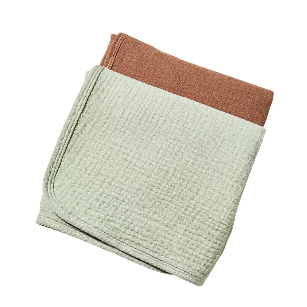 Soft Portable Washable Breathable Waterproof Pure Cotton Gauze Baby Changing Pad for Newborns