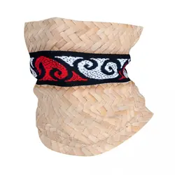 NZ Maori tradizionale Kete inverno fascia scaldacollo uomo donna sci caccia tubo sciarpa nuova zelanda viso Bandana ghetta