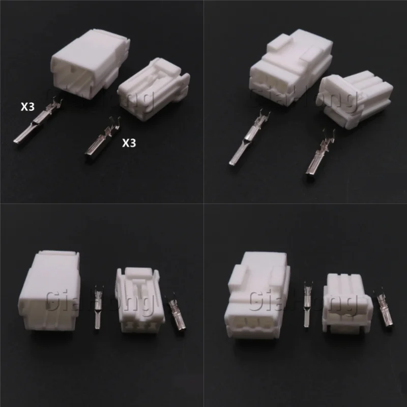 1 Set 3 Ways Car Connector 174928-1 174928-2 174921-1 174921-2 368500-1 AC Assembly Auto Reading Light Harness Cable Socket