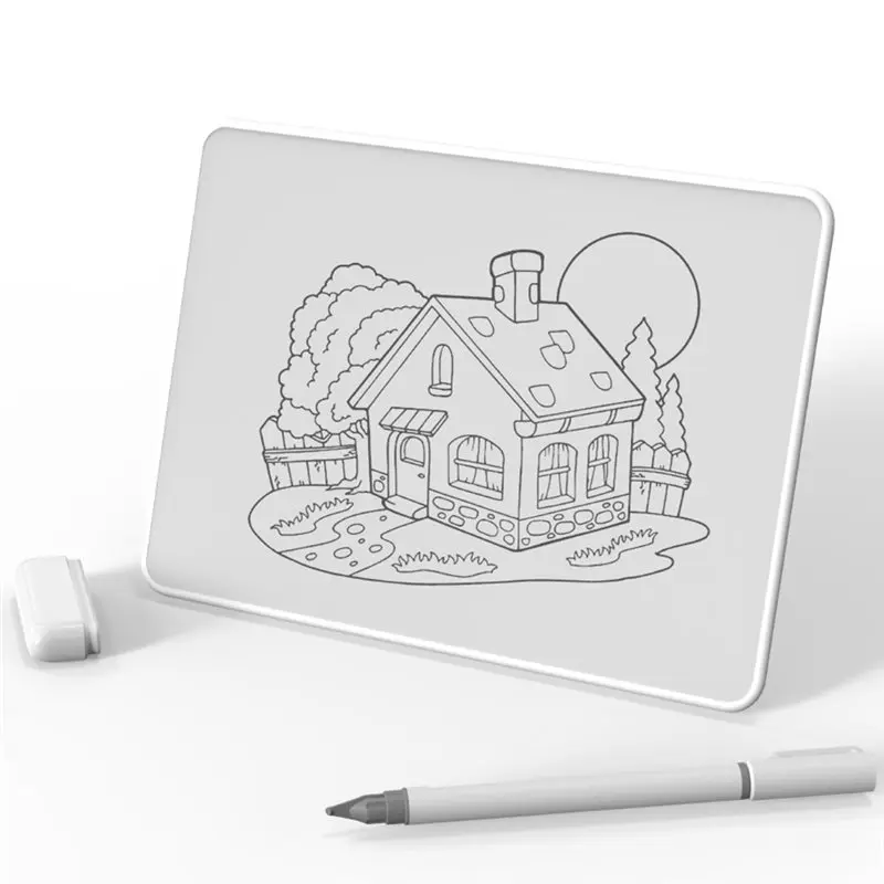 For Kids, A4 Magnetic Drawing Board For Home-Use Handwriting Practice In For Writing, Drawing& Sketching