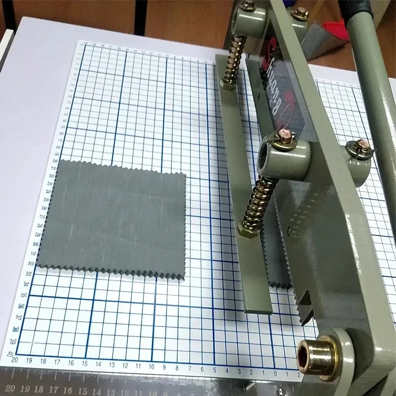Hand-Operated Textile Pinking hine Cloth Cutting Equipment
