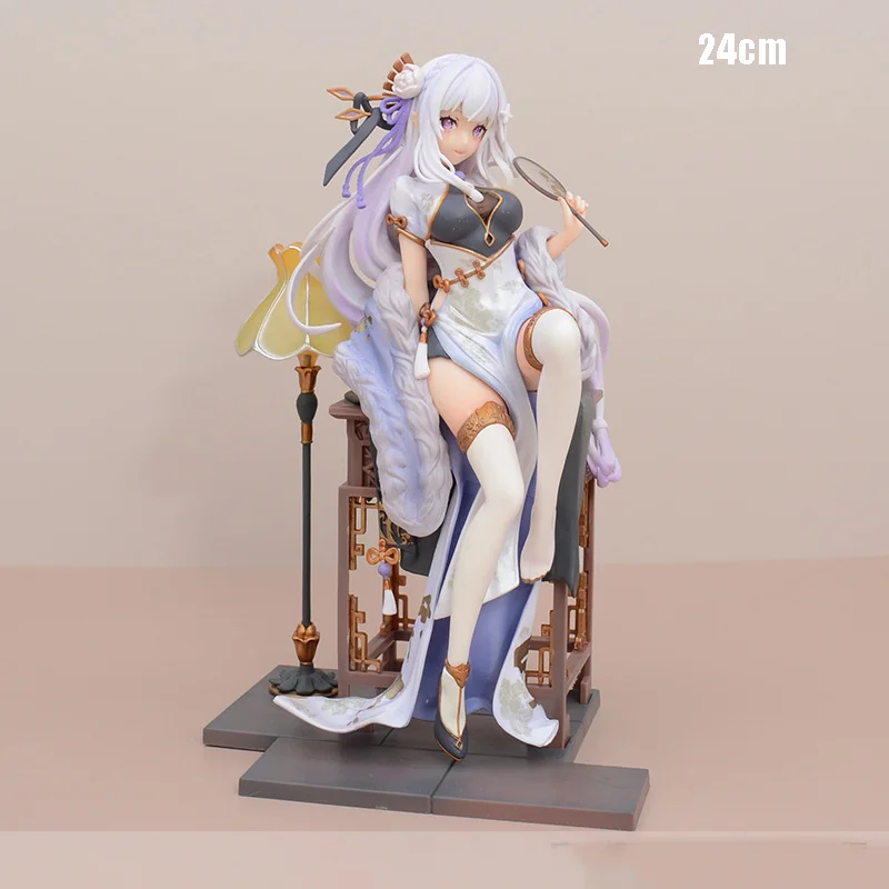 إعادة الحياة عالم مختلف من الصفر أنيمي الشكل إميليا ريم Kawaii لطيف لوليتا تمثال PVC جمع تمثال نموذج ديكورا هدية