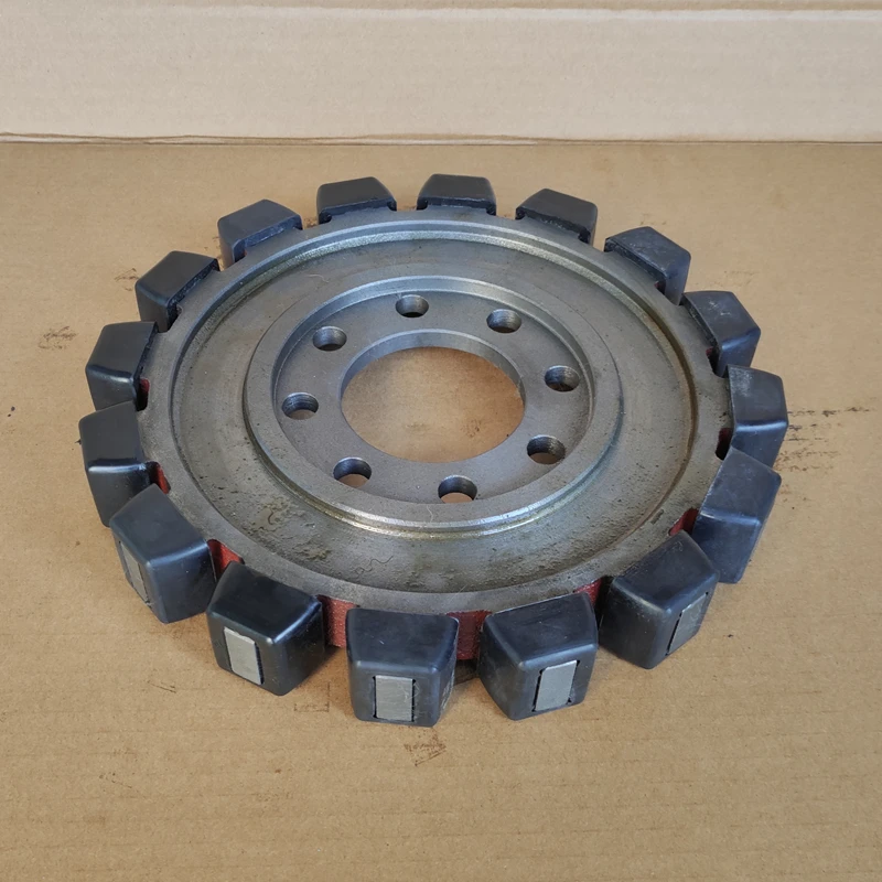 

Aluminum ring gear, inner and outer teeth, iron marine 170/142 gearbox coupling plate assembly, wave