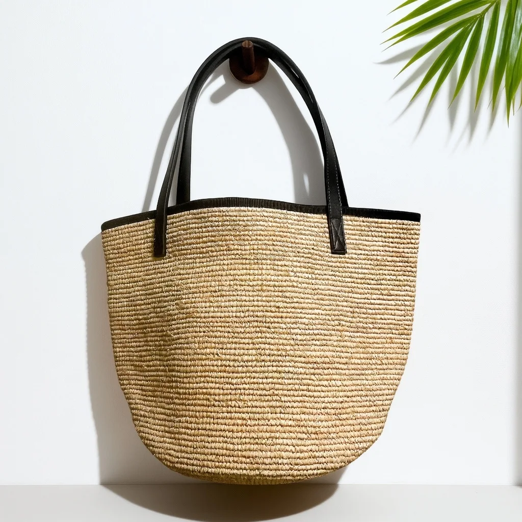 Large Capacity Rope Woven Shoulder Bag 2026 New Casual Hollow Handbag Beach Vacation Beach bag