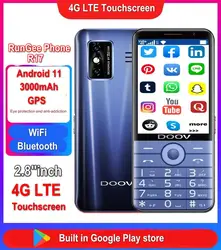 Rungee R17 Smart Touch Screen Phone Wifi 2.8 ''pollici 2GB 16GB Bluetooth 4.1 Google play store 3000mAh Phone PK Qin F22