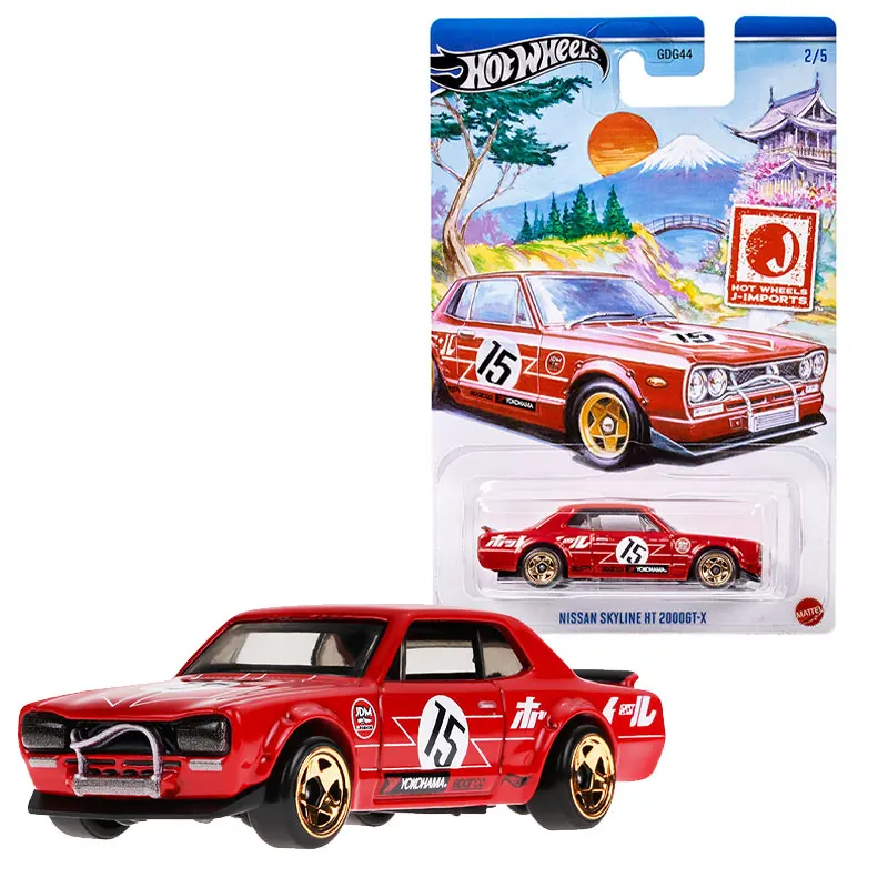Mattel Hot Wheels Honda Nissan Diecast Model Cars Set 1:64 Scale Collectible Automotive J-Imports New Unopened Toy & Hobbies