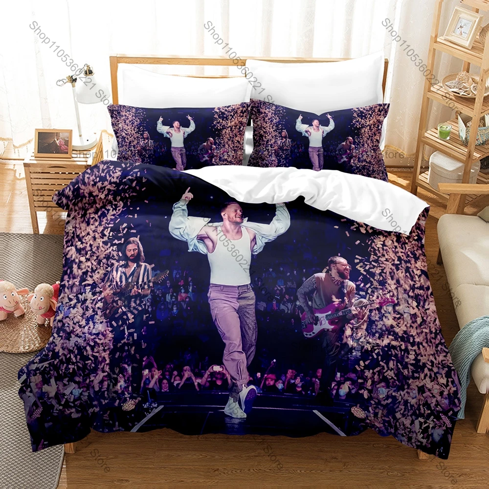 Reflections Smoke + Mirrors Anniversary Album 3PCS Bedding Duvet Cover + 2 Pillowcases ID Fan Quilt Set