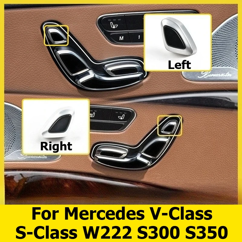 

For Mercedes V-Class S-Class W222 S300 S350 Seat Headrest Switch Button Base Adjustment Control Upgrade Replacement Accessories