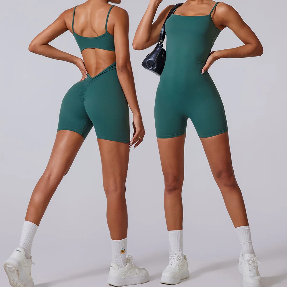 جديد اليوغا بذلة رياضية عارية الذراعين قطعة واحدة دعوى سحابة الارتفاع المرأة مثير الظهر الصالة الرياضية اللياقة البدنية ارتداءها تجريب البدلة ملابس رياضية عامة