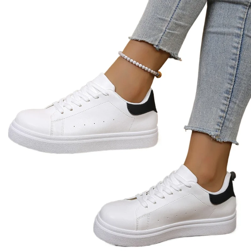

2026 New Fashion Women Causal Shoes Brand Spring Designer Wedges White Sneakers Platform Tenis Feminino Trainers Female Walking