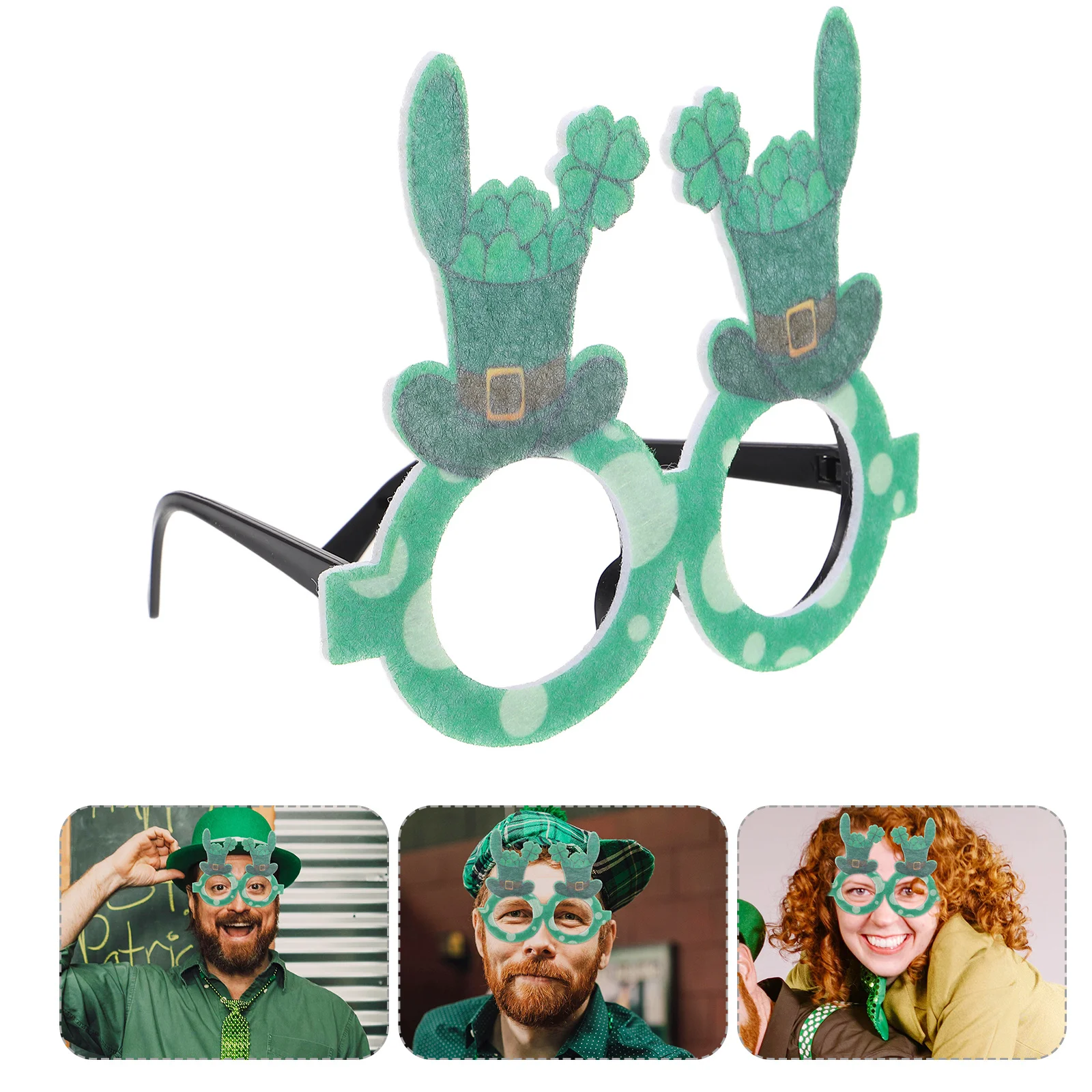 

Irish Shamrock Festival Glasses Party Eyewear St Patricks Day Accessories Photo Prop Party Decoration Fun Irish Glasses