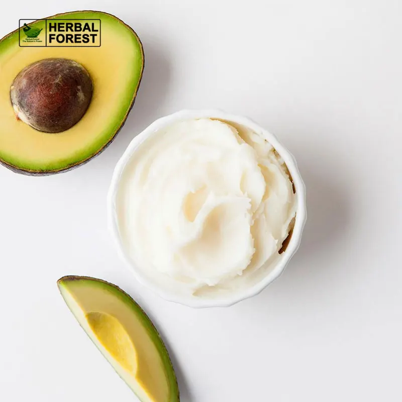 

Natural Organic Avocado Butter Moisturizes Skin Removes Eye Bags Repairs Damaged Hair Body Butter DIY Lip Balm Lipstick