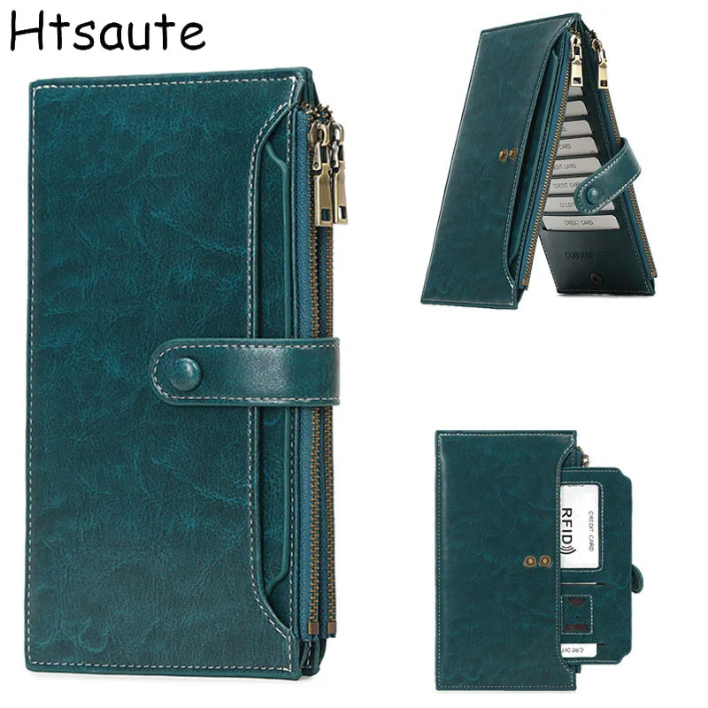 

Luxury Long Clutch Women Wallet New Trendy Slim Wallet's Women Purse Ladies Credit Card Holder Girls Coin Purses billetera hombr
