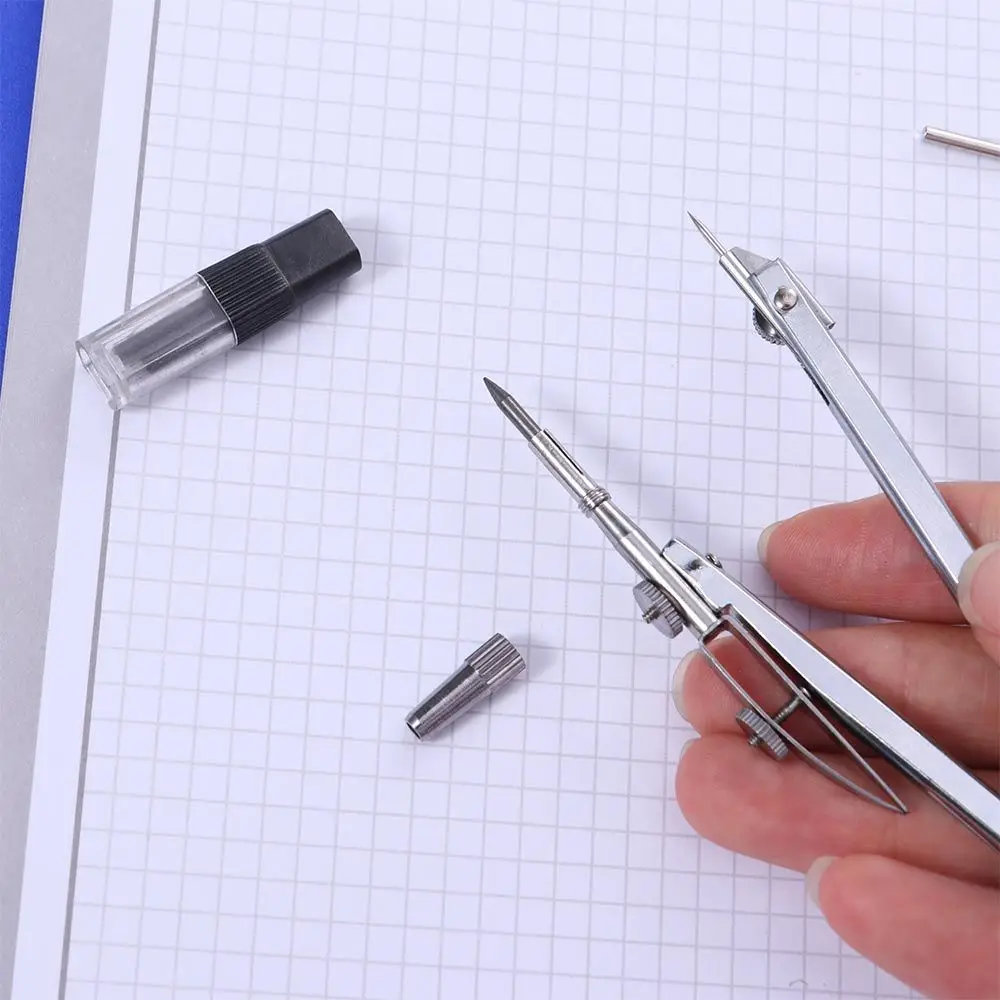 School Compass Set Metal Sketch Compass 8601 Black Refill Metal Drawing Compass Set Compass Set Test Set Drawing Compass Office