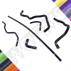 Kit de tubo de manguera de calentador de silicona para Honda Civic D17, 1.7L, 2001-2005, 2002, 2003, 2004