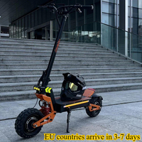 EU 2025 X5 Electric Scooter 6000W 60V 38AH Dual Motor Dual Suspension 95km/h Max Speed Hydraulic Brakes Escooter