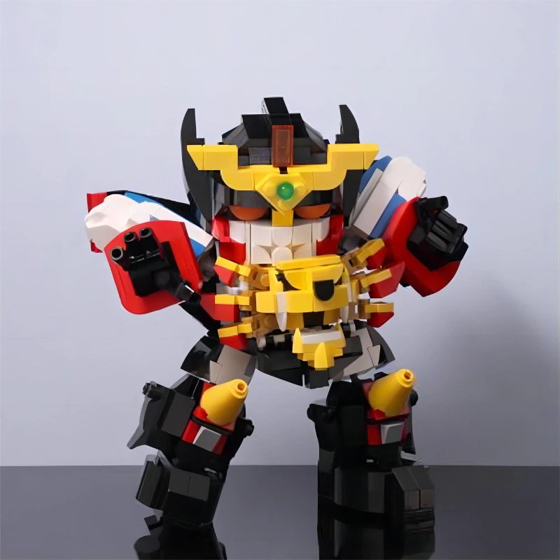

Анимация MOC TV GAOGAIGAR периферическая креативная сборка модель SD mecha boy украшение подарок на день рождения