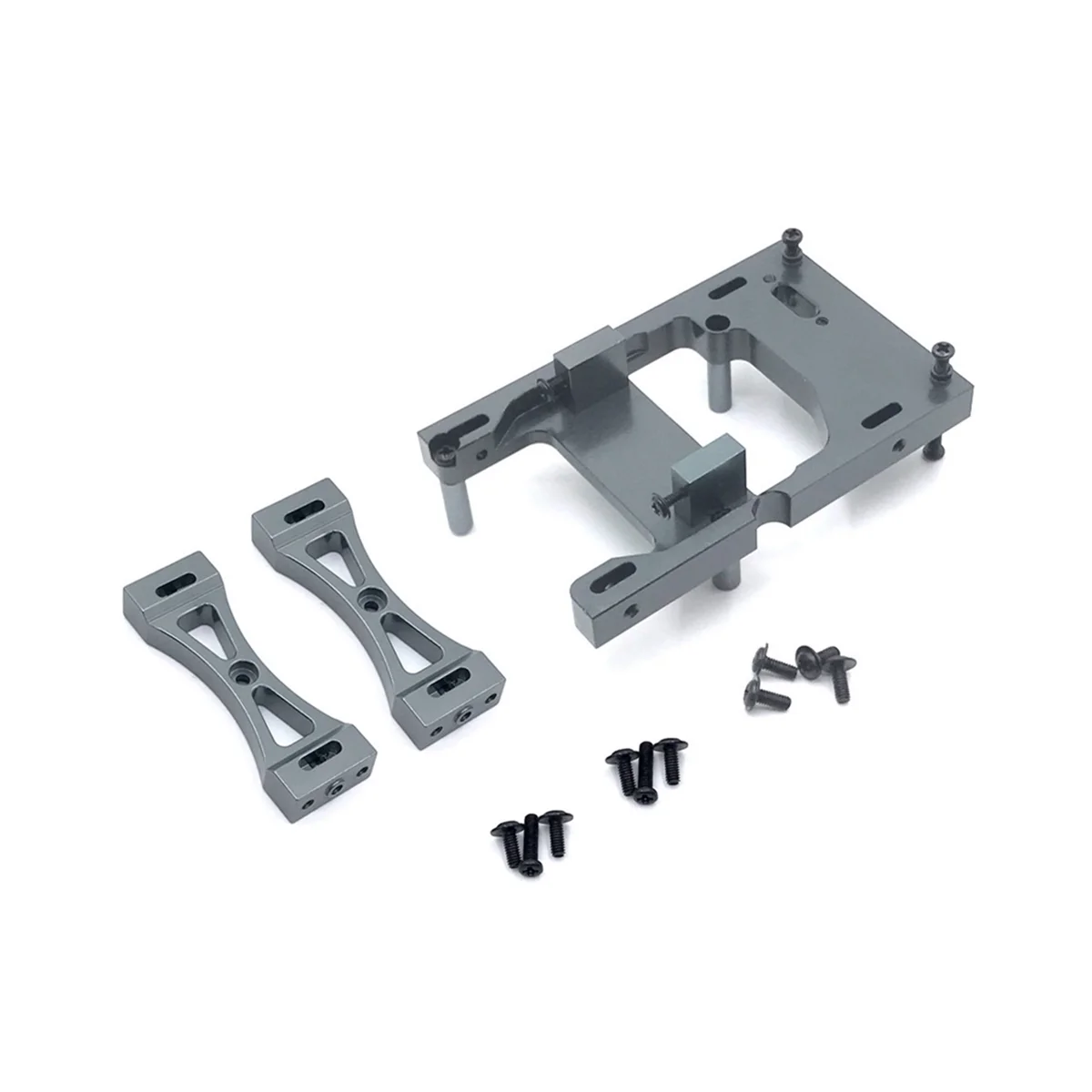 Soporte de montaje Servo de Metal, juego de viga cruzada para WPL, C14, C24, B14, B24, MN, D90, MN99S, accesorios de piezas de actualización de coche RC, 3