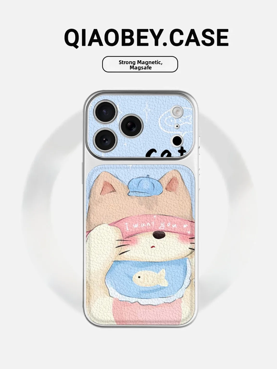 

Cute Eye Mask Phone Case iPhone 17 pro Max Full Cover Protection Cartoon Design Women's Style Instantly Transform i...
