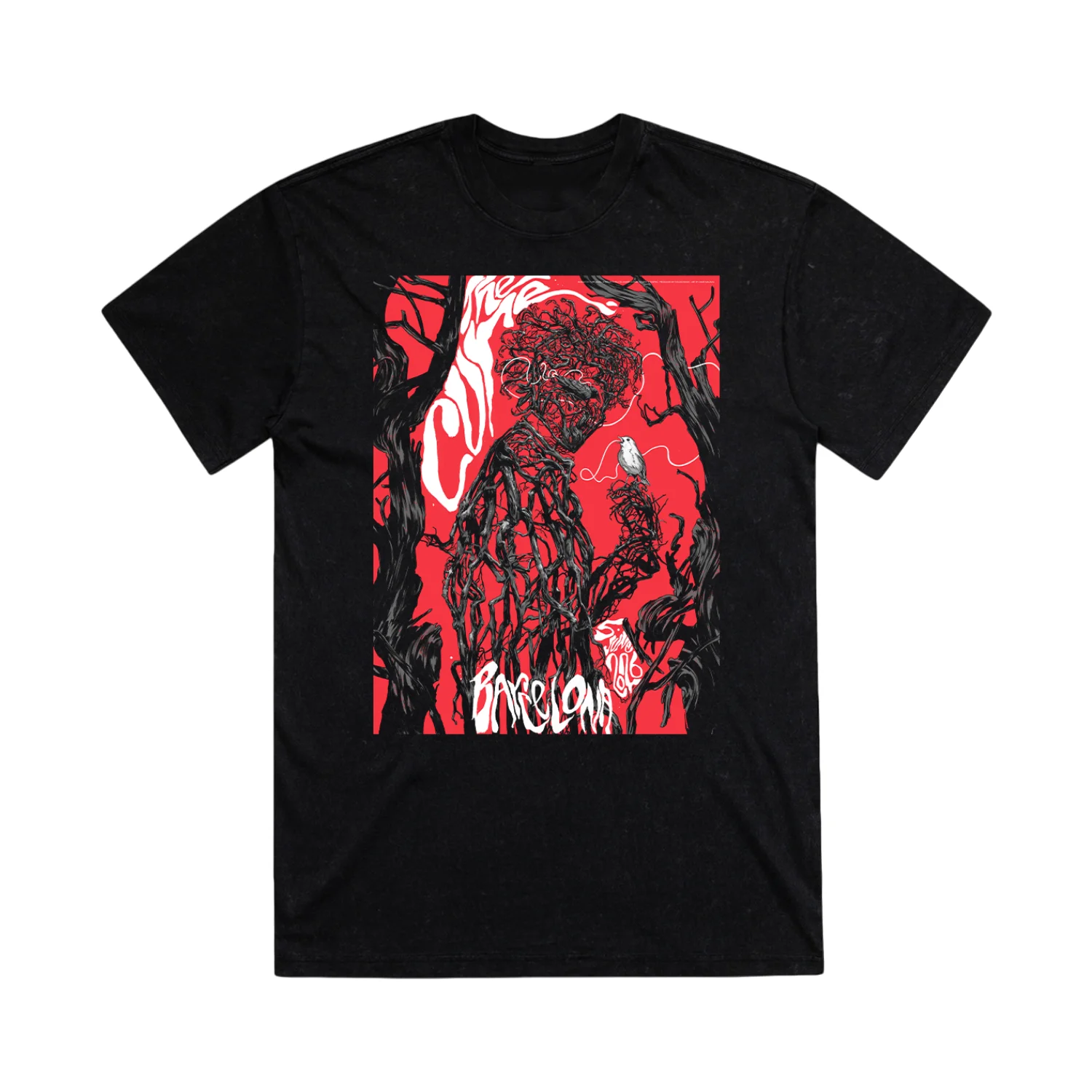 The Cure Band Barcelona 2026 Event Festival Summer Tour Merch T-shirt Cotton Clothing Unisex Men‘s Women's T-Shirt Y2k Fans Tee