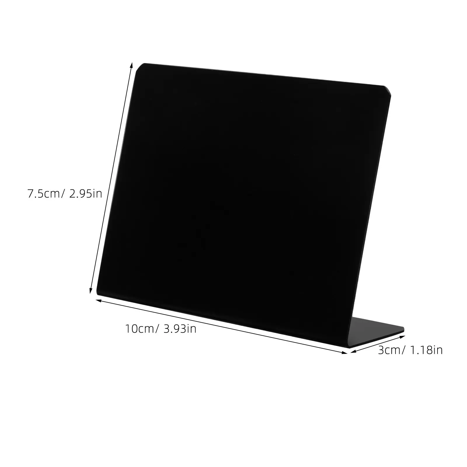 12Pcs Mini Blackboard Signs Standing Table Chalkboard Message Boards for Wedding Tags Price Signs Kitchen Notes