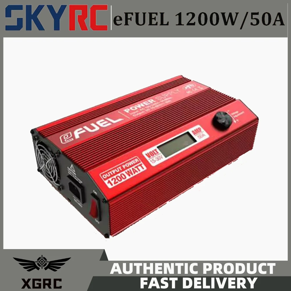 SKYRC eFUEL 1200 Вт/50 А регулируемый источник питания 100-240 В для зарядного устройства для радиоуправляемого вертолета