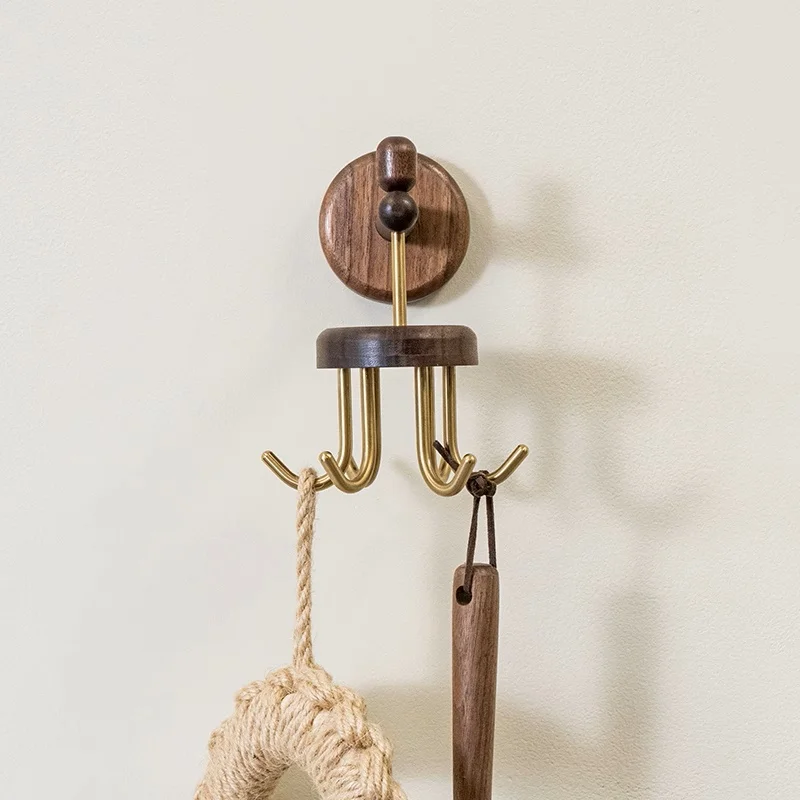 

No-Drill Rotating Wall Hook for Kitchen Utensils - Space-Saving Organizer for Spoons, Spatulas, Ladles & Cooking Tools