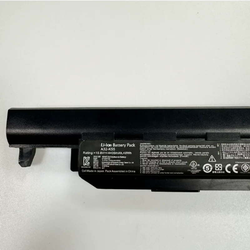 بطارية كمبيوتر محمول عالية السعة 4400 مللي أمبير في الساعة لأجهزة ASUS A32-K55 A55V X55V X75V K45 X45VD A85V X45U بطارية ليثيوم أيون بديلة #3