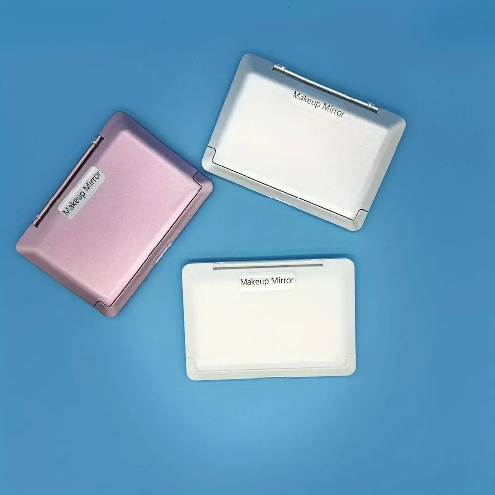 مرآة كمبيوتر صغيرة محمولة جديدة قابلة للطي، مرآة مكياج عالية الجودة على شكل كمبيوتر محمول، مرآة جيب للتجميل #4