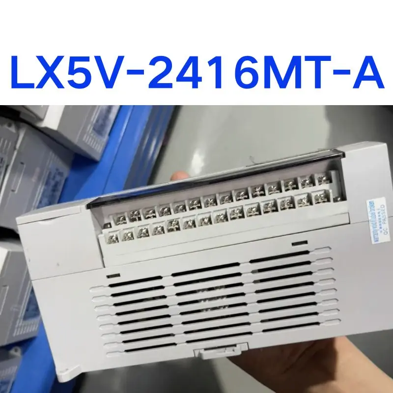 PLC usado LX5V-2416MT-A, teste, entrega rápida