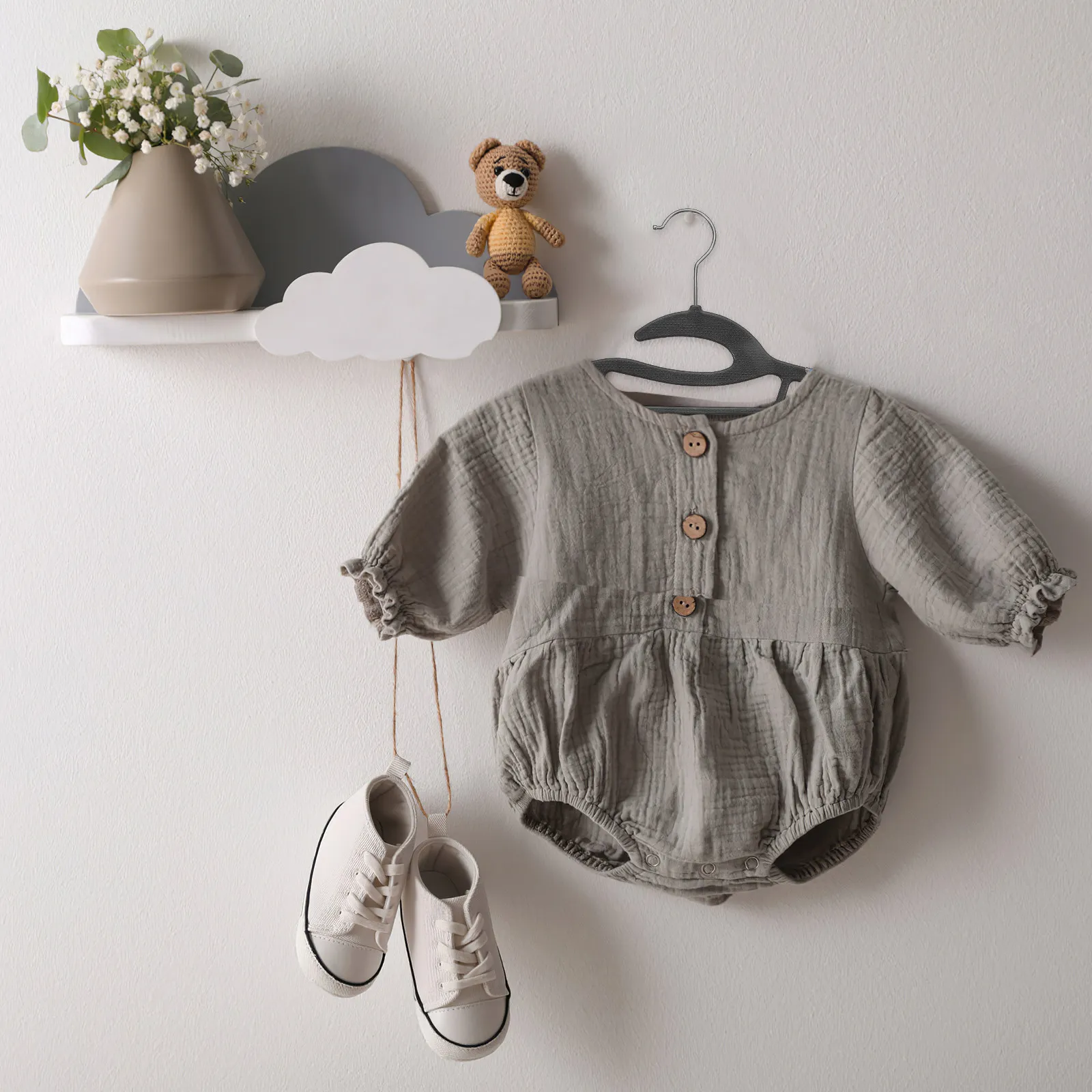 

10 шт. Нескользящие вешалки для одежды из толстого пластика, сверхпрочные, экономящие место, для взрослой одежды, органайзер для гардероба