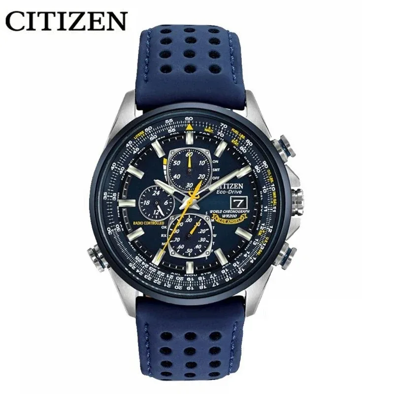 Men Watches Luxury Trend Quartz Calendar Waterproof Multi Function Fancy Round Watch Stainless Automatic Watch for CITIZEN