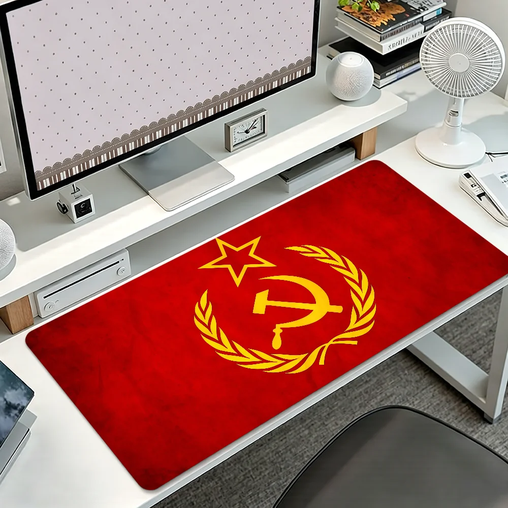 Soviet Union USSR Mouse Pad Non-slip Thickened MousePad Student Gaming Cushion Large Writing Lockedge Office