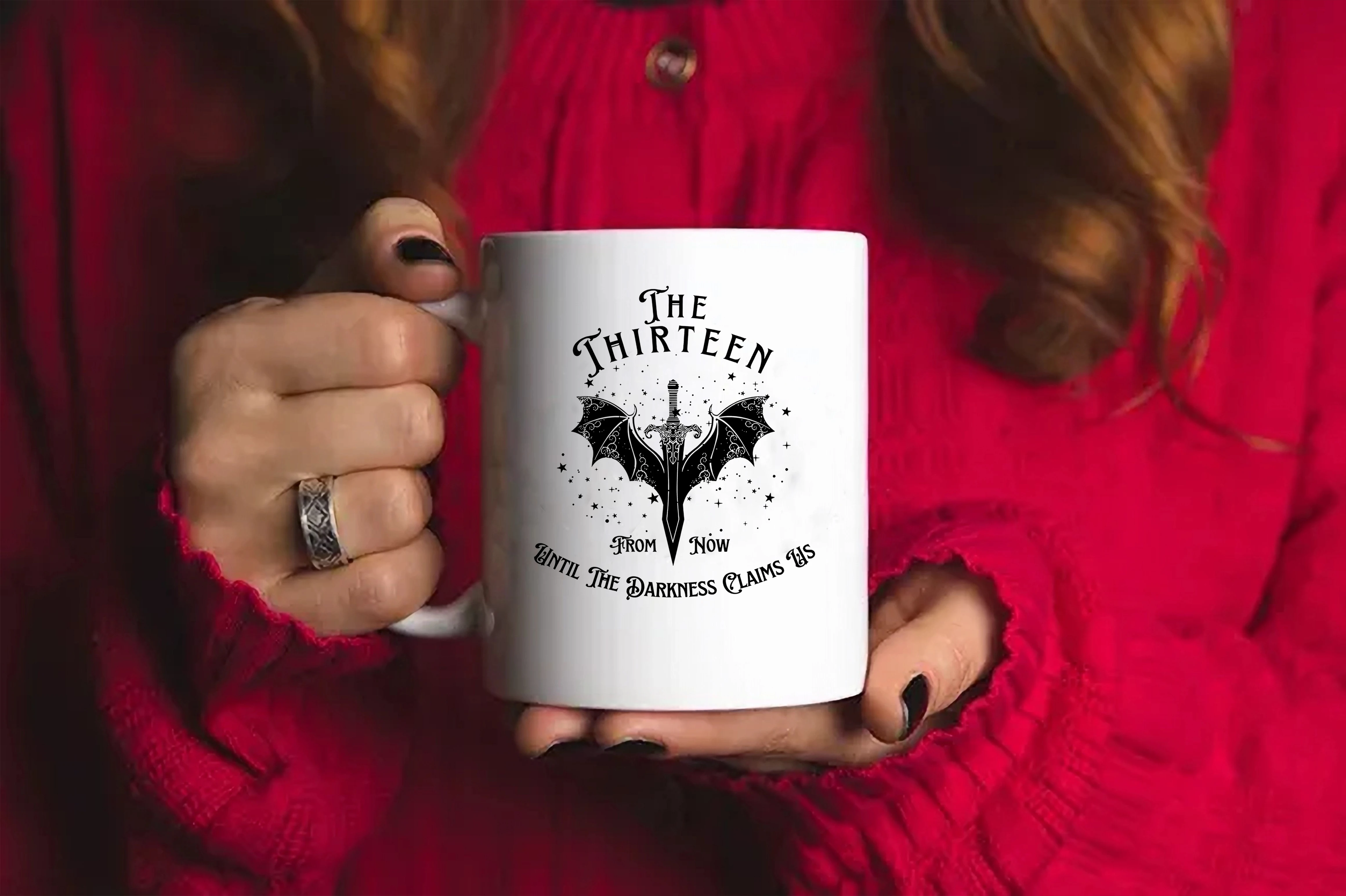 Throne Of Glass Mug The Thirteen Mug Manon Blackbeak Velaris Mug TOG Mug Sarah J Maas Merch Bookish Mugs ACOTAR sjm merch Mug