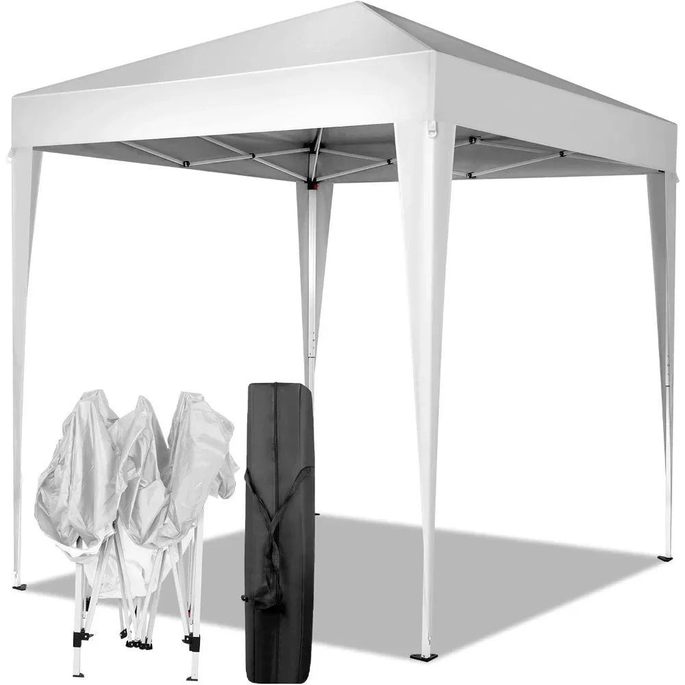 Tektent pop-up pour salle d'exposition, abri extérieur portable, 6.5x6.5 pieds, 78.7 po L x 78.7 po W x 96.5 po H