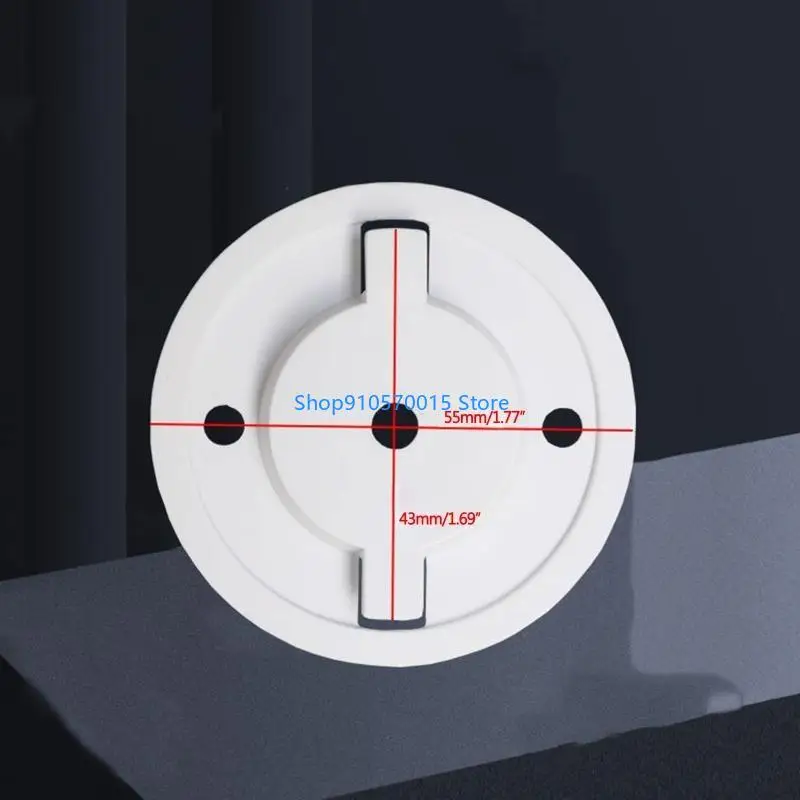 Support pour caméra dôme B95C, support d'installation blanc avec vis