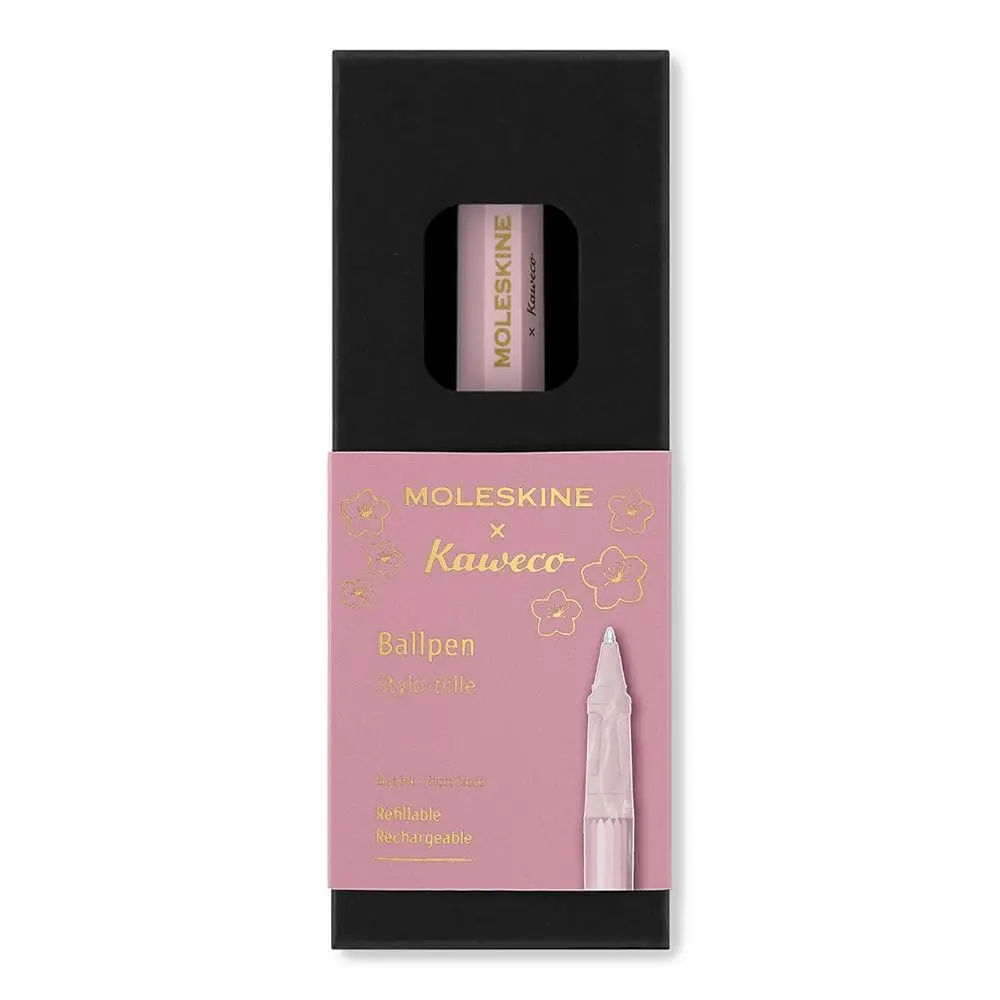 

Ручка-роллер Kaweco Limited Edition Sakura 2026, 1,0 мм, розовый мрамор с синими чернилами