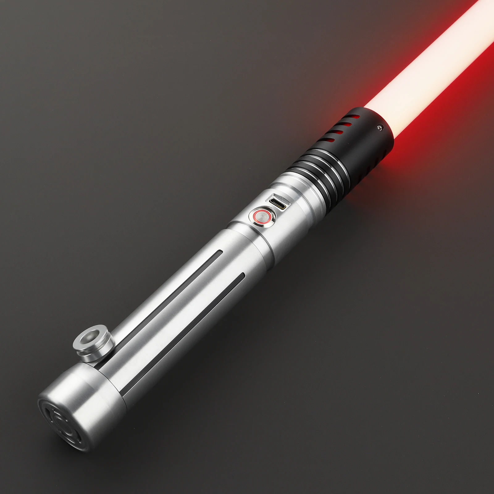 

DamienSaber Xeno3.0 Pixel Lightsaber Heavy Dueling Light Saber Metal Hilt Infinite Color Changing with Bluetooth 34 Sound Fonts