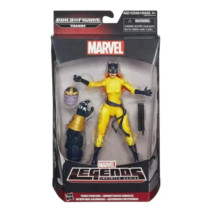 【In Stock】Original Hasbro Marvel Legends INFINITY Series BUILDAFIGURE THANOS Catwoman Anime Figure Toy Model - view 6