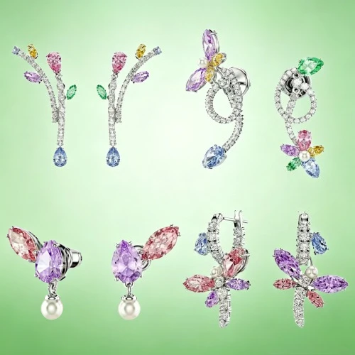 

2026 New Original Dragonfly Series for Women Earrings Luxurious Fine Jewelry Set Perfect for Weddings