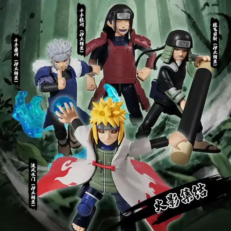 Blokees Naruto Shippuden Galaxy Version 05 Blind Box Action Figure Collectible Anime Character Block Model Decoration Toys Gifts