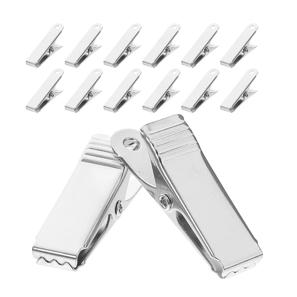 

Pcs Metal Silver Test Wire Clips Mini Spring Clamps Electrical Testing Laboratory Craft Projects Wide Clamp Assortment Mini