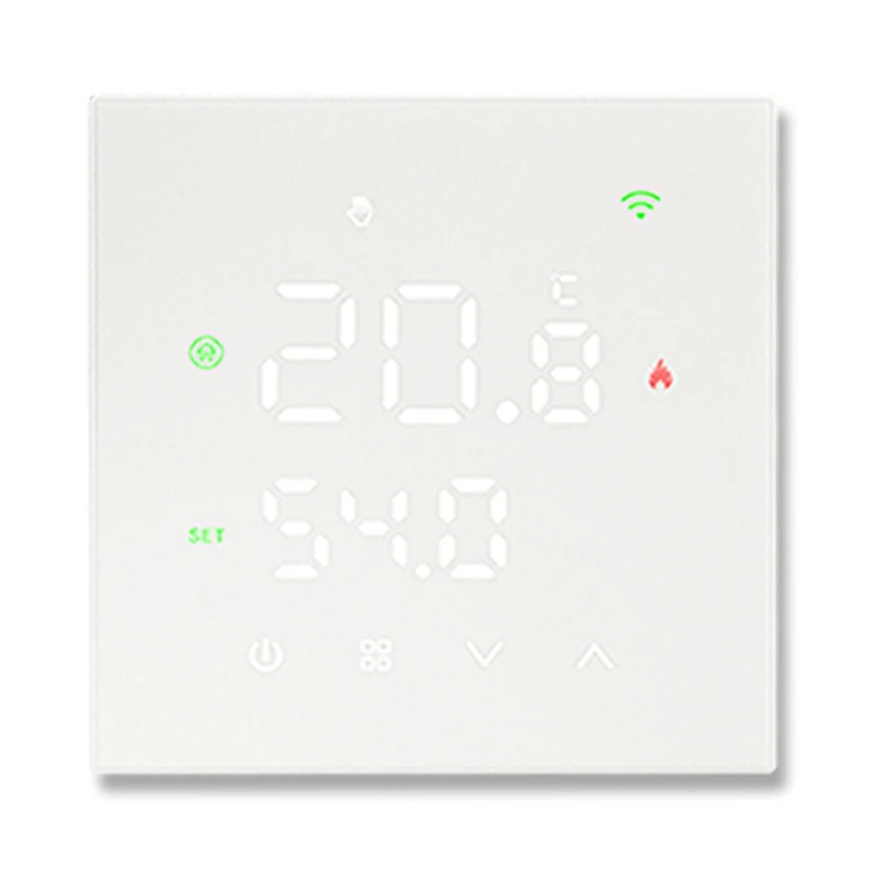 Tuya Wifi Smart Thermostat สมาร์ทไฟฟ้าชั้นอุณหภูมิความร้อน Controller สําหรับ Google Home Alexa Alice B