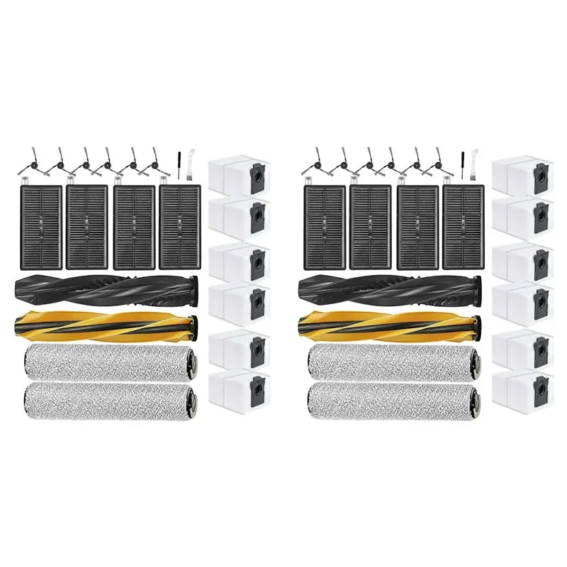 

Комплект запчастей A83G-44PCS для Dreame Aqua10 Ultra Roller / Aqua10 Ultra Roller: щетка, насадка для влажной уборки, мешок, фильтр