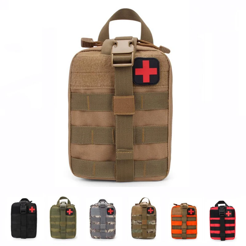 

Nylon Hunting Molle Pouch Outdoor Travel First Aid Kit Tactical Medical Bag Camping Climbing Waist Pack Bicycle Hiking Sport Bag